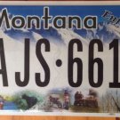 Montana Share Enjoy Bear license plate Ski Snowboard Fishing Biking Motorcycle