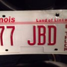 Vanity 77 JBD license plate Jackie Joan Jules Jess Joel Jorge Jeff Joshua Jerry