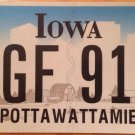 Porsche AG F 911 license plate Turbo Sports Car Carrera Targa AGF German Auto