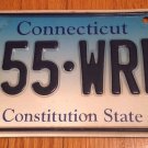 Connecticut semi vanity WORK Triple 5 Five license plate repeating number 555 CT