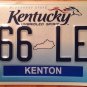 Kentucky Triple Digit 6 Six license plate Repeating Number 666 LET Devil Evil KY