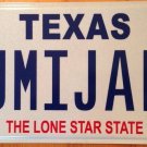Texas vanity JMI Jaimi JAM license plate Jaimy Jami