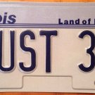 Vanity JUST 37 Years Old license plate Age Birthday Anniversary Muscle Car 1937