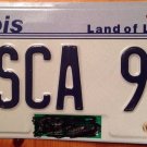 IL vanity PSCA license plate Pacific Street Car Association Drag Racing Penn 94