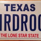 Vanity HaRD ROCk license plate Music Roll Singing Song Sing Cafe ring diamond