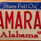 Alabama vanity SAMARA 6 license plate Sammara Semara Samira Samaria