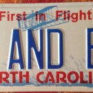 NORTH CAROLINA vanity B&B Bed Breakfast 2 license plate Hotel Countryside