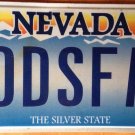 Nevada vanity GOD S FAME FAMILY license plate Chris Jesus