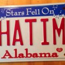 Alabama vanity PHATIMA Fatima license plate Fatma Fateema Fatimah Fatmah arabic