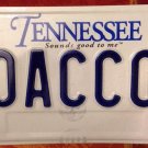 Tennessee vanity 10 ACCOMplishments license plate Ten Rome Hercules Jefferson