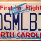 North Carolina vanity GO SMALL BIZ Business license Plate Company Businessman