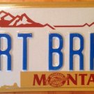Montana CENTENNIAL vanity HEART BROKE license plate Love Money Seduction Romance