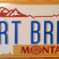 Montana CENTENNIAL vanity HEART BROKE license plate Love Money Seduction Romance