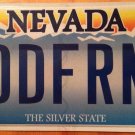 Nevada vanity SO DiFfeReNT license plate Exotic Strange Same Opposite Attraction
