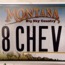 MT vanity 1948 CHEVY license plate Classic Coupe Car Chevrolet Roadster Auto