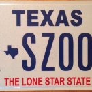 Texas vanity S ZOOM license plate Samsung Semantic Camera Photograph Picture Pix