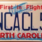 North Carolina vanity UNC Alumni CLass 1957 License Plate University Tar Heels