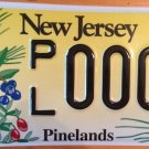New Jersey Pinelands Pine Barrens license plate Forest National Park Plant Wild