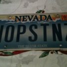 Nevada vanity NO PiSToNs license plate Mazda RX7 Sports Car Wankel Motor Auto
