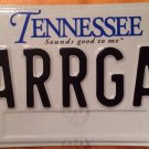 Tennessee vanity FARR GAP license plate TN Geography Town Knoxville Asheville