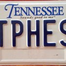 Tennessee vanity NeT PHESH Fish license plate Fishing Fisherman Windows