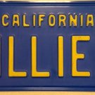 California vanity LILLIE L license plate Lillian Lila Lily Lilia Lillie Lilly CA