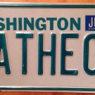 WA vanity CATHE Cathy CT license plate Catherine Kathryn Kathy Connecticut Cat