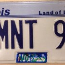 IL vanity TMNT Teenage Mutant Ninja Turtles license plate 1999 Toy Cartoon Comic