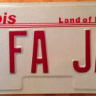 vanity 1FAst JAB truck license plate Boxing Fight Fanny Fabio Janine Jane Jack