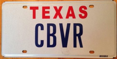 Texas vanity C See BeaVeR license plate Animal Rodent Castor Water Wood Fur Sex