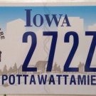 Iowa Cattlemen license plate cow farmer agriculture farm cowboy Cattle beef Meat