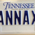 Tennessee vanity NANNA X2 Ford BMW Chevrolet Audi Benz license plate Car Auto TN