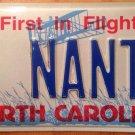 NORTH CAROLINA vanity P NANTZ license plate Nancy Nants Nant Jim NFL CBS