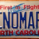 NC vanity NINO MARS license plate Planet Moon Space Travel Rocket Martian child