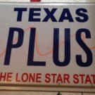 Texas vanity C PLUS 4 license plate TX Computer Software Programming Language IT