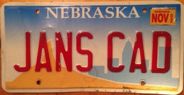 Vanity JAN CAD license plate Janice Cadillac Hans Janek Janae Janessa Jancis PC