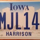 vanity MJL 14 license plate Mary Maria  Marc Mason Maureen Matthew Mark Michael