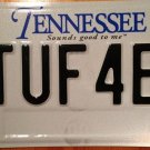 Tennessee vanity 1 ToUgh 4 ED  license plate Education school teacher Edwards TN