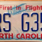 North Carolina vanity MRS G Ferrari 355 license Plate Gemballa GTS
