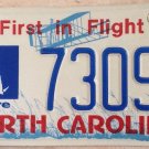 Rare North Carolina I Care 4 Animals license plate dog cat Friendly Lover Pet