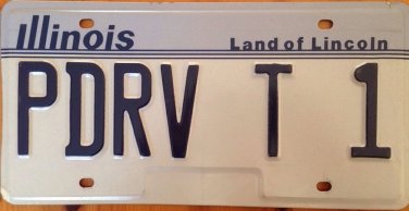 IL vanity P DRiVe Bentley T1 license plate Sports Auto Classic UK Car VW Caparo