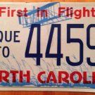 North Carolina ANTIQUE AUTO license plate Classic Muscle Car Older Hot Rod Rat