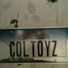 Montana vanity COOL TOYS license plate Child Kid Gun Sports Car Tools Video Game