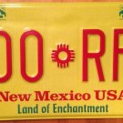 New Mexico Indy 500 license plate Ferrari Fiat Ford Racing Car Formula 1 RFR