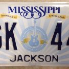 Triple Digit 4 license plate Repeating 444 Birthplace America's Music Rock Roll