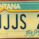 Montana vanity JJJ S JJ JS license plate J JJS