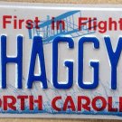 NC vanity Scooby Doo SHAGGY 2 license plate Norville Rogers Reggae Zoinks Velma