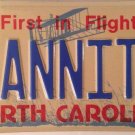 North Carolina vanity FOR ANNITA license plate Annie Ana Ann Anita Anne