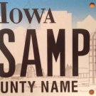 Iowa Soldier 's Medal license plate