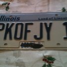 Illinois vanity PK Packet OF JoY 1 license plate letter happy baby happiness